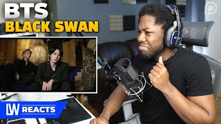 BTS 방탄소년단 Black Swan Official MV REACTION [upl. by Neeruan]