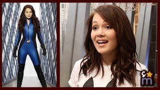 Kelli Berglund Talks quotLab Rats Elite Forcequot Superhero Poses amp Suits [upl. by Dowlen969]