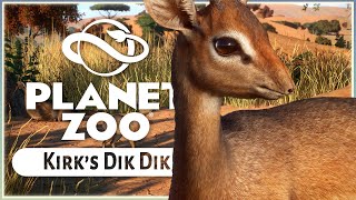 New Kirks Dik Dik  Planet Zoo Zookeepers Animal Pack  Screenshot Reveals [upl. by Kcirdderf915]