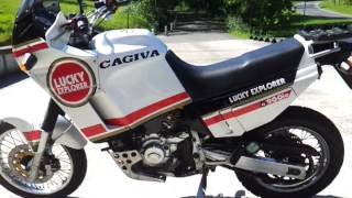 CAGIVA 900 IE LUCKY EXPLORER [upl. by Moreland874]