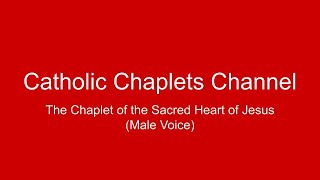 Chaplet of the Sacred Heart of Jesus Male Voice [upl. by Anawyt]