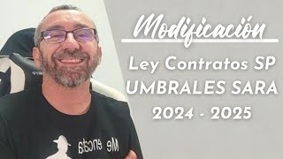 Actualización  Nuevos umbrales de los contratos armonizados para el periodo 20242025 [upl. by Hosfmann126]