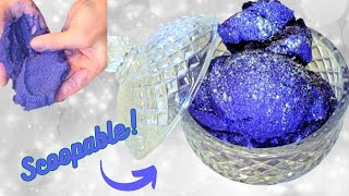 SCOOPABLE Foaming Body Sugar Scrub Recipe With Butterfly Pea [upl. by Imeon]