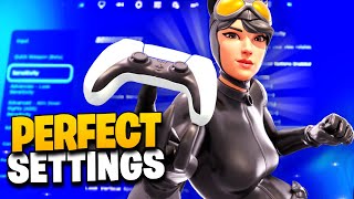 NEW BEST Chapter 5 Fortnite Controller Settings PS5XBOXPC [upl. by Nohsauq]