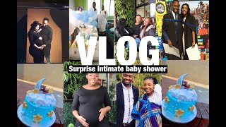 I SURPRISED MY BESTFRIEND AND HER HUSBAND WITH AN INTIMATE BABY SHOWER VLOG [upl. by Karen738]