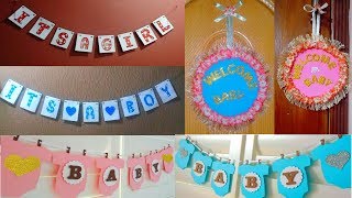 Baby Welcome Decoration Ideas  Newborn Baby Welcome Home Decor Ideas  Baby Shower Ideas [upl. by Luemas]