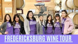 Fredericksburg Wine Tour l Texas Wineries l Taste of Fredericksburg l Travel Vlog [upl. by Yeorgi439]