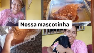 Doce pingo de leite Nosso almoço não deu muito certo mas tava muito bom 😊 [upl. by Ellehcit]