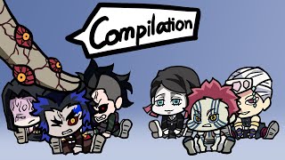 Anime Chibi Demon Slayer vs Finger  Compilation 3 [upl. by Eneroc]