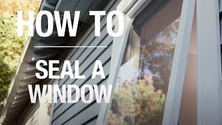 How To Seal A Window  Bunnings Warehouse [upl. by Glantz]