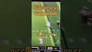 Vanderbilt pulls off the upset against Alabama 😳 [upl. by Eatnohs]