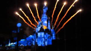 Disneyland Paris  spectacle nocturne Disney Dreams 200914 HD [upl. by Eehtomit723]