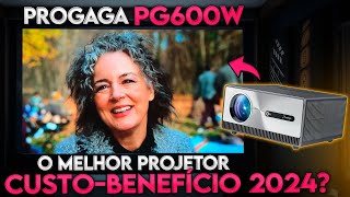 Melhor projetor custobenefício de 2024 Progaga pg600w Tem estoque no Brasil [upl. by Niddala]