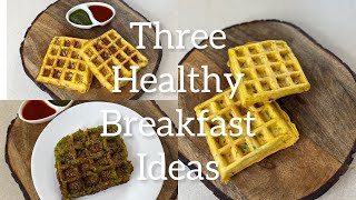 Savoury Waffles for Breakfast  Healthy Broccoli Waffle for children [upl. by Malita152]