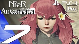 Nier Automata  Gameplay Walkthrough Part 7  Copied City amp Robots God PS4 PRO [upl. by Jenda]