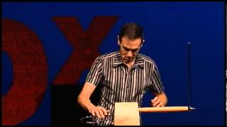 Amazing theremin Javier DíezEna at TEDxMadrid [upl. by Sharona]