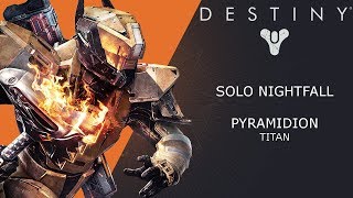 Destiny 2  Nuit Noire Solo Pyramidion [upl. by Anikram940]