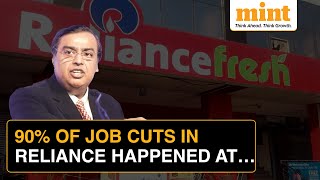 Why 90 of Layoffs At Reliance Happened At Its Retail Business  Reliance Layoffs 42000 Employees [upl. by Attener578]