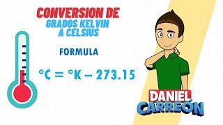 CONVERSIÓN DE GRADOS KELVIN A CELSIUS Super fácil  Para principiantes [upl. by Nicodemus471]