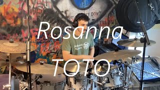 Rosanna  TOTO  Drumcover [upl. by Thackeray464]