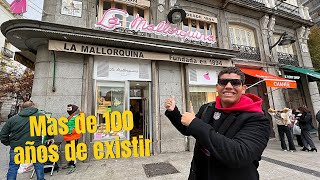 Asi es una PASTELERIA PANADERIA en Madrid ESPAÑA con mas de 100 años de existir 🥐 La Mallorquina [upl. by Petuu]