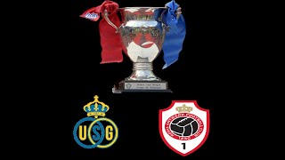 Croky Cup Final Belgian 2024 Royale Union SaintGilloise  Royal Antwerp FC PES 2021 [upl. by Naahsar]