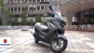 BURGMAN 200 official promotional video  Urban Smart  Suzuki [upl. by Nnov498]