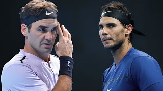 When quotExhibitionquot Turns Into WAR Federer vs Nadal  Tennis Most INSANE Match [upl. by Saito]