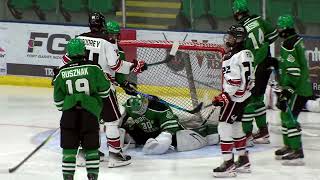 Okotoks U18 Oilers vs Airdrie Bisons October 16 2023 [upl. by Willey]