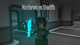 87KILLS MURDERERS VS SHERIFFS ROBLOX Murderer🔪 [upl. by Joash]