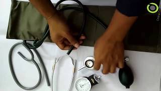 How to Setup BP Machine Stethoscope Sphygmomanometer [upl. by Ainad]