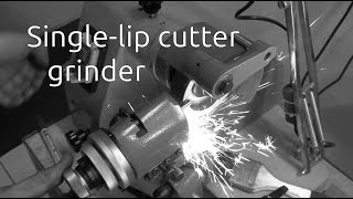 Singlelip cutter grinder  Details and uses [upl. by Chladek]