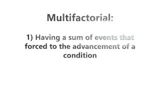 What is Etiology Definition Etiology Pathogen Multifactorial Idiopathic Nosocomial Iatrogenic [upl. by Ymer221]