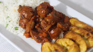 Simple Chicken Gizzard and Tomato Stew  AVARESE KITCHEN [upl. by Teryn]