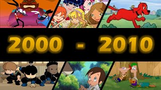 Génériques Dessins Animés  Années 2000 [upl. by Elleinahc628]