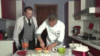 Semifreddo al Melone  VideoRicetta  Grigio Chef [upl. by Rushing359]