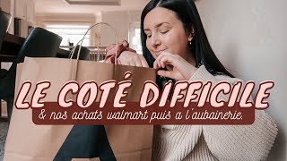 UNE SEMAINE PAS DE GARDERIE  BOYFRIEND WALMART HAUL amp ACHATS VÊTEMENTS AUBAINERIE [upl. by Polloch]