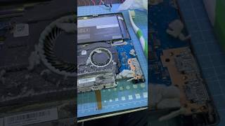 Kipas laptop berdebu parah cleaning fan laptop lenovo [upl. by Cathi]