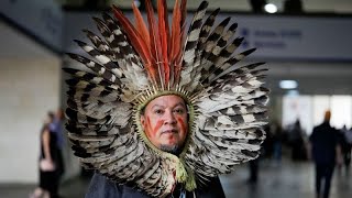 COP16  les indigènes dAmazonie manifestent pour le respect de leur territoire [upl. by Airebma]