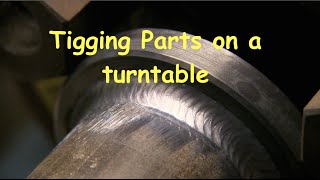 TIG Welding parts on a turntable [upl. by Onin]