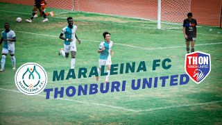 Maraleina FC VS Thonburi United  first half [upl. by Hinkel]