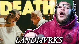 LANDMVRKS  Death feat DR€W ¥ORK STRAY FROM THE PATH REACTION [upl. by Ahcsas]