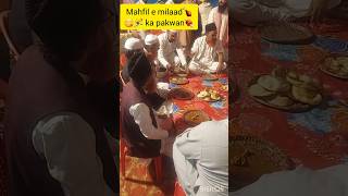 😋🎉Yaran e mustufa ki dawat to dekhiyezaika milaad kazaika nonveg kaviral shorts food nonveg [upl. by Enomrej]