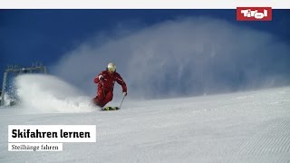 Skifahren lernen Schwarze Piste meistern I Skikurs ⛷ [upl. by Allerim]