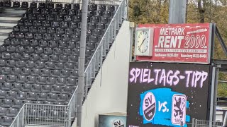 🦁Löwen vs Investor und zum Glück zurück 🎉  🏟️ 3Liga  ⚽ SV Sandhausen vs TSV 1860 München [upl. by Aianat]