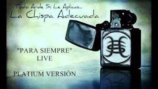 La Chispa Adecuada  Héroes Del Silencio Live Para Siempre [upl. by Inesita611]