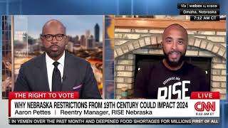 Aaron Pettes First of All with Victor Blackwell on CNN [upl. by Airtemad]