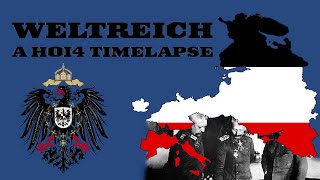 WELTREICH  A HOI4 Timelapse  Weltreich  The Age of Weltpolitik [upl. by Jillian]