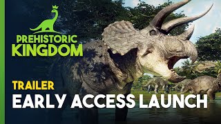 Prehistoric Kingdom  Early Access Launch Trailer [upl. by Cherin]