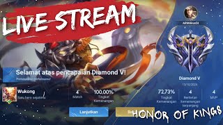 DIAMOND AKHIRNYA KITA AKAN PUSH KAN  Honor Of Kings [upl. by Lory365]